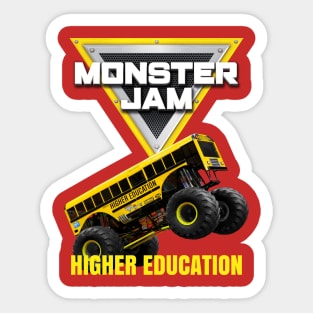 Jumping Jam of Bus Sticker